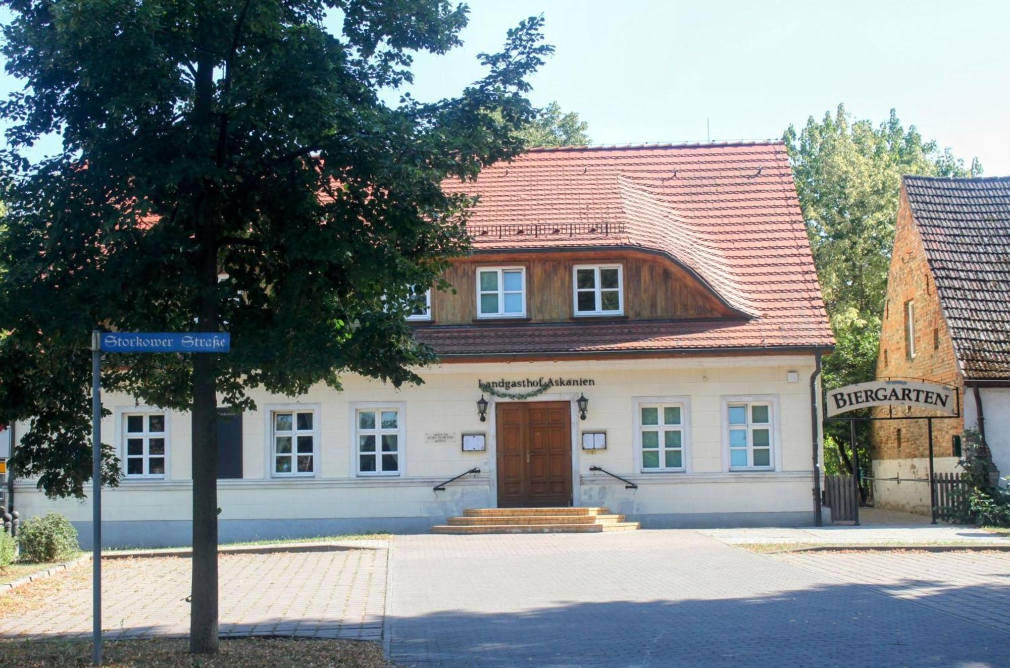 Landgasthof Askanien Templin Bagian luar foto